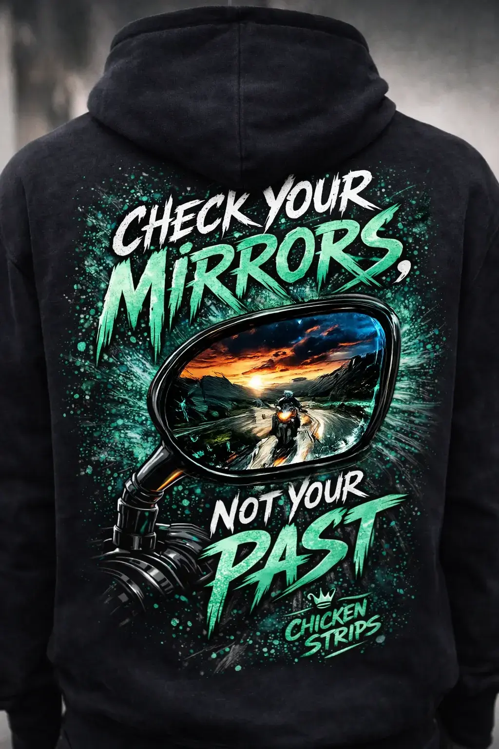 Check Your Mirrors Hoodie - Image 2