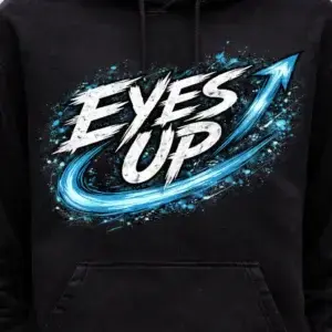 Eyes Up Hoodie - Front