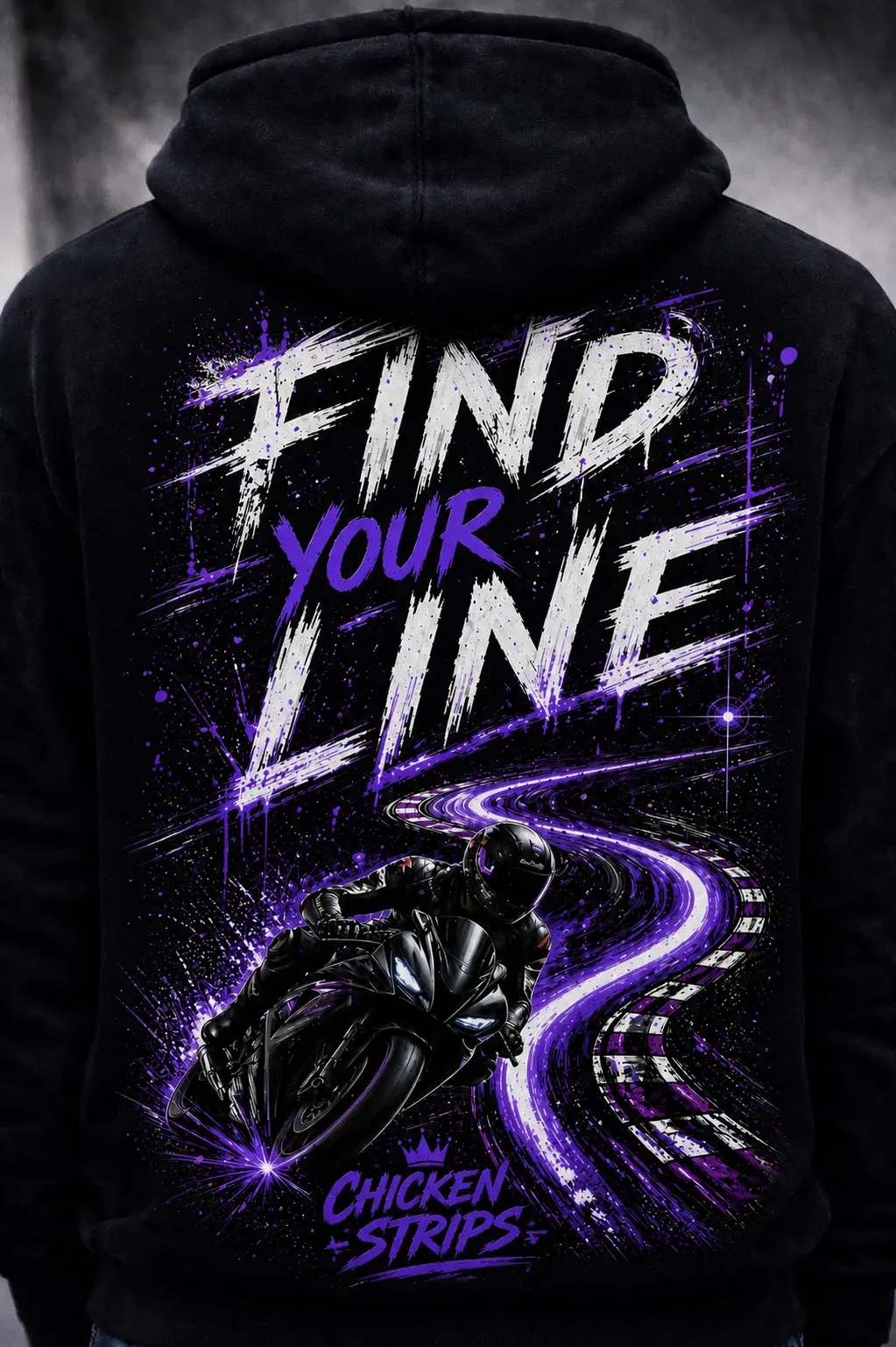 Find Your Line Hoodie - Image 2