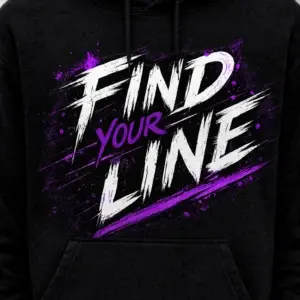 Find Your Line Hoodie