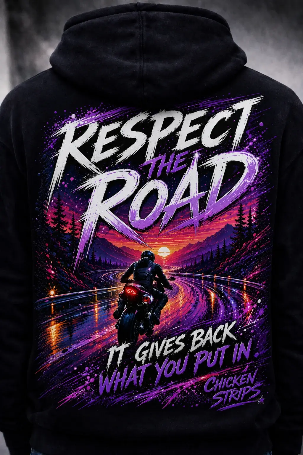 Respect The Road Hoodie - Image 2